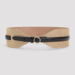Alaia Alaïa Large Paperstraw Belt