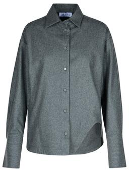 The Attico Eliza Wool Blend Shirt