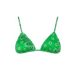 MC2 Saint Barth Woman Green Triangle Top