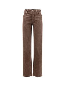 Bottega Veneta Brown Washed Boyfriend Denim Trousers