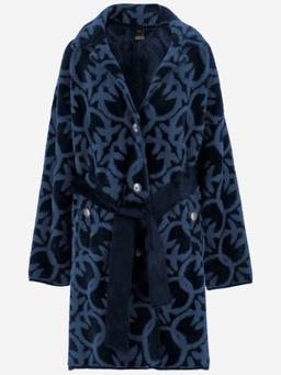 Pinko Nylon Coat With Love Birds Motif