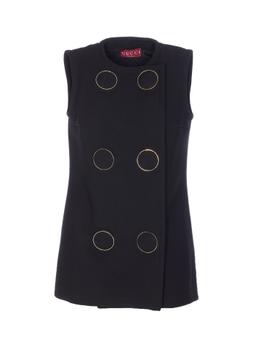 Gucci Seeded Wool Dress