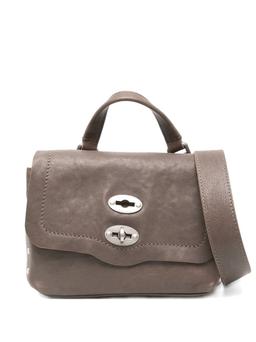 Zanellato Postina Tabacco Baby Leather Handbag