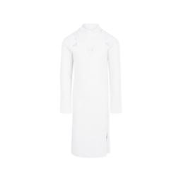 Pinko Ivory Dress For Girl With Logo