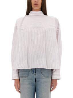 Victoria Beckham Blouse With Knotted Collar