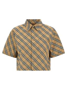 Burberry b Shield Check Shirt