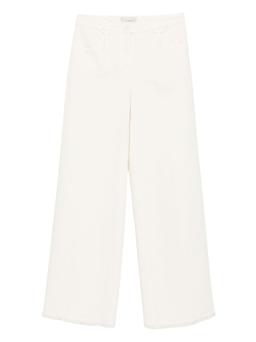 Via Masini 80 Cotton Wide-leg Trousers