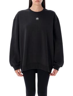 Adidas Originals Essentials Fleece Long Oversized Crew Sweatshirt