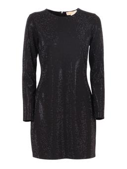 Michael Kors Rhinestone Ls Mini Dress