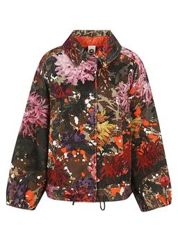 Konrad Ev Floral Print Bomber Jacket