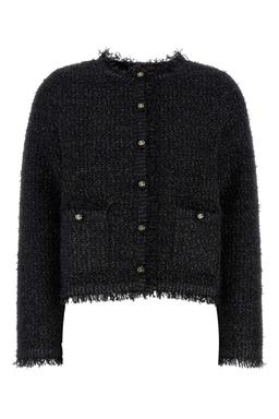 Gucci Black Viscose Blend Cardigan