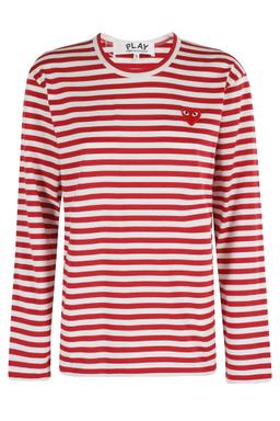 Comme des Garçons Play Tshirt Red Emblem