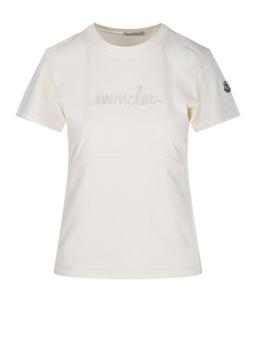 Moncler Logo Patch Crewneck T-shirt