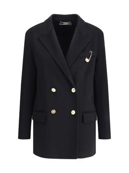 Versace Wool And Cachemire Double-breasted Coat