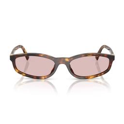 Miu Miu 0mu A06s 14l4i0 Havana Miele Sunglasses