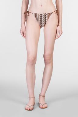 MC2 Saint Barth Marielle Beachwear In Brown Polyamide