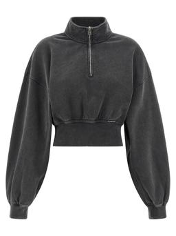 T by Alexander Wang Cropped Sweatshirt