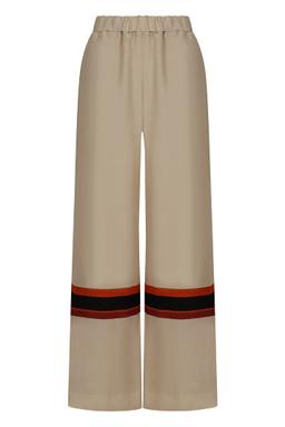 Raquel Diniz Linen And Silk Trousers