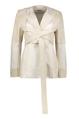 AMBUSH Cotton And Linen Blazer