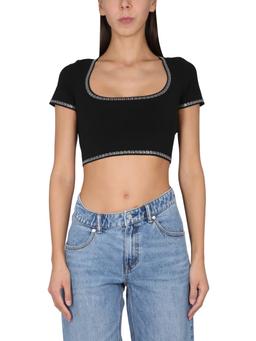 Alexander Wang Bright Logo Top