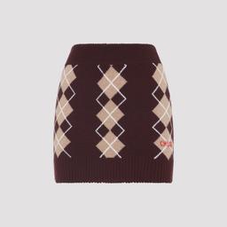 Chloé Wool Mini Skirt