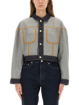 M05CH1N0 Jeans Denim Jacket