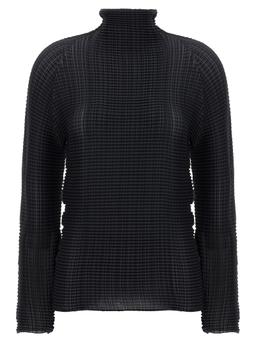 Issey Miyake wooly Pleats Blouse