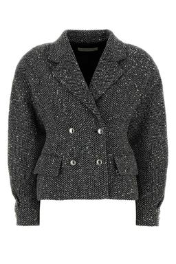 Alessandra Rich Multicolor Tweed Blazer