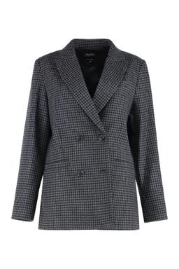 A. P.C. Lucy Double Breasted Blazer