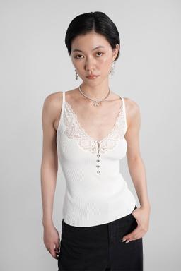 self-portrait Topwear In White Viscose