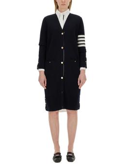 Thom Browne 4bar Long Cardigan