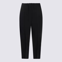 Issey Miyake Black Cotton Pants