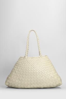 Dragon Diffusion Santa Croce Big Tote In Beige Leather