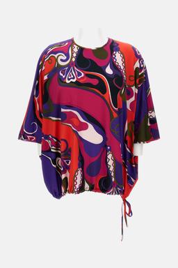 Pucci Satin Jersey Blouse