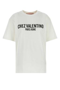 Valentino Garavani White Cotton T-shirt