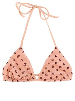Fendi Micro Patchwork Bikini Top