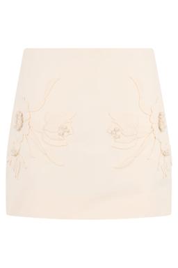 Valentino Garavani Gonna With Floral Applications