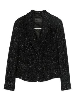 Emporio Armani Lurex Single-breasted Jacket