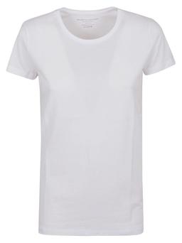 Majestic Filatures Round-neck Slim Fit T-shirt
