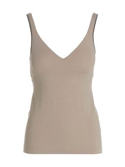 Brunello Cucinelli monile Tank Top