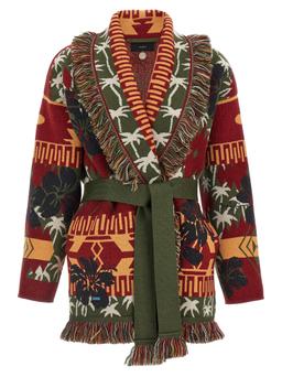 Alanui hibiscus Bloom Cardigan