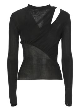 self-portrait Viscose Top