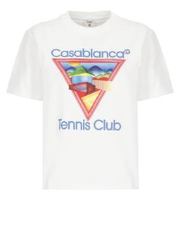 Casablanca White Cotton T-shirt