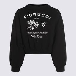 Fiorucci Black Cotton Sweatshirt