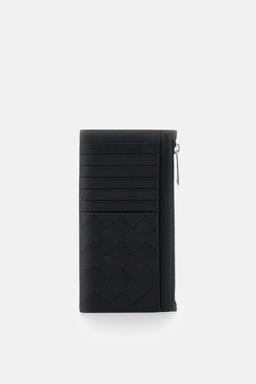Bottega Veneta Intrecciato Long Zipped Card Case