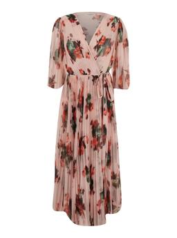 Philosophy di Lorenzo Serafini Multicolor Long Dress With All-over Floral Print In Tech Fabric Woman