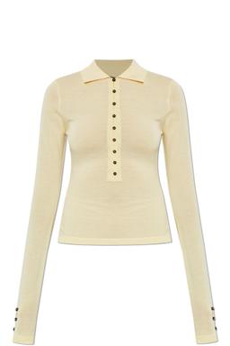 Jacquemus Merino Wool Polo Sweater merino Ml