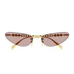 Gucci Eyewear Gucci Gg1920s Linea Name Of Brand 004 Gold Pink Sunglasses