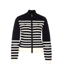 Liu-Jo Logo Zip Sweater