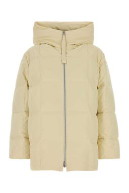 Jil Sander Cream Polyester Down Jacket